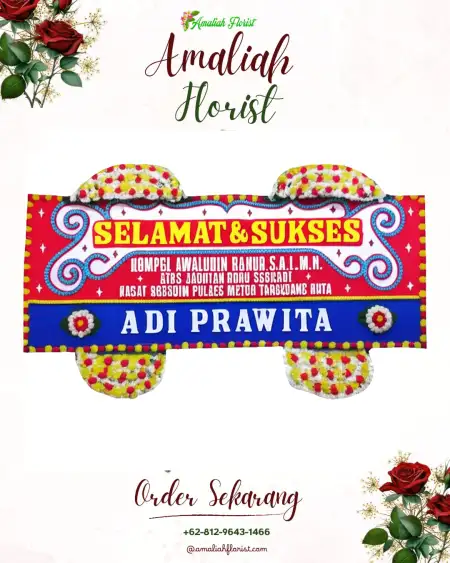 Papan Bunga Ucapan Selamat Asahan Way Sindi